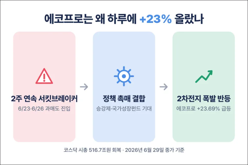 에코프로 코스닥 급등 메커니즘