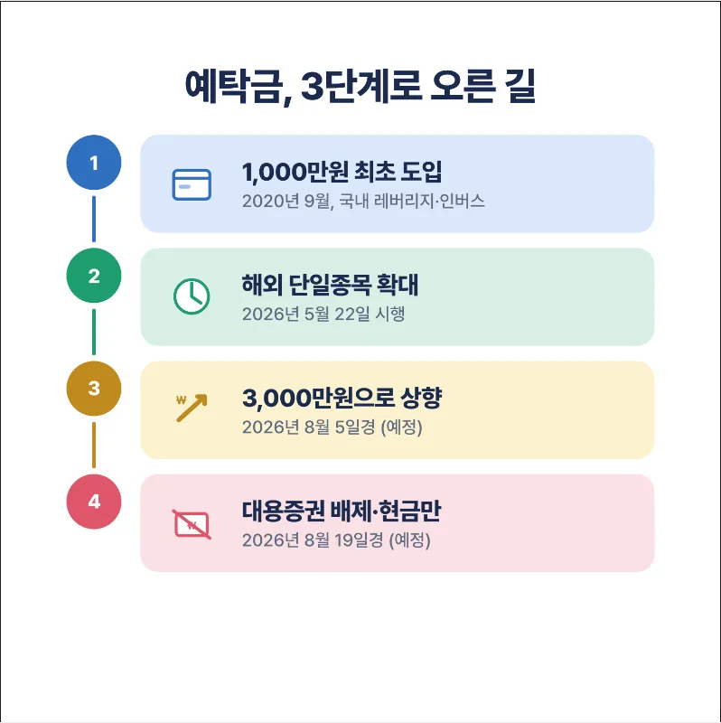 투자 규제 타임라인