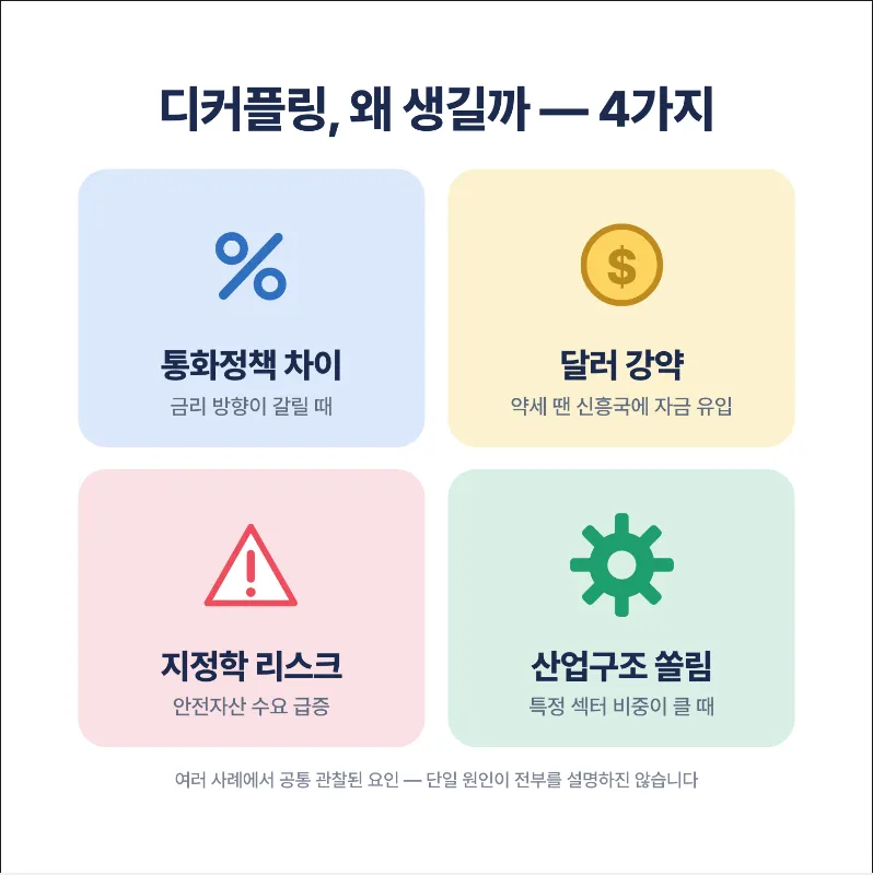 디커플링 발생 이유